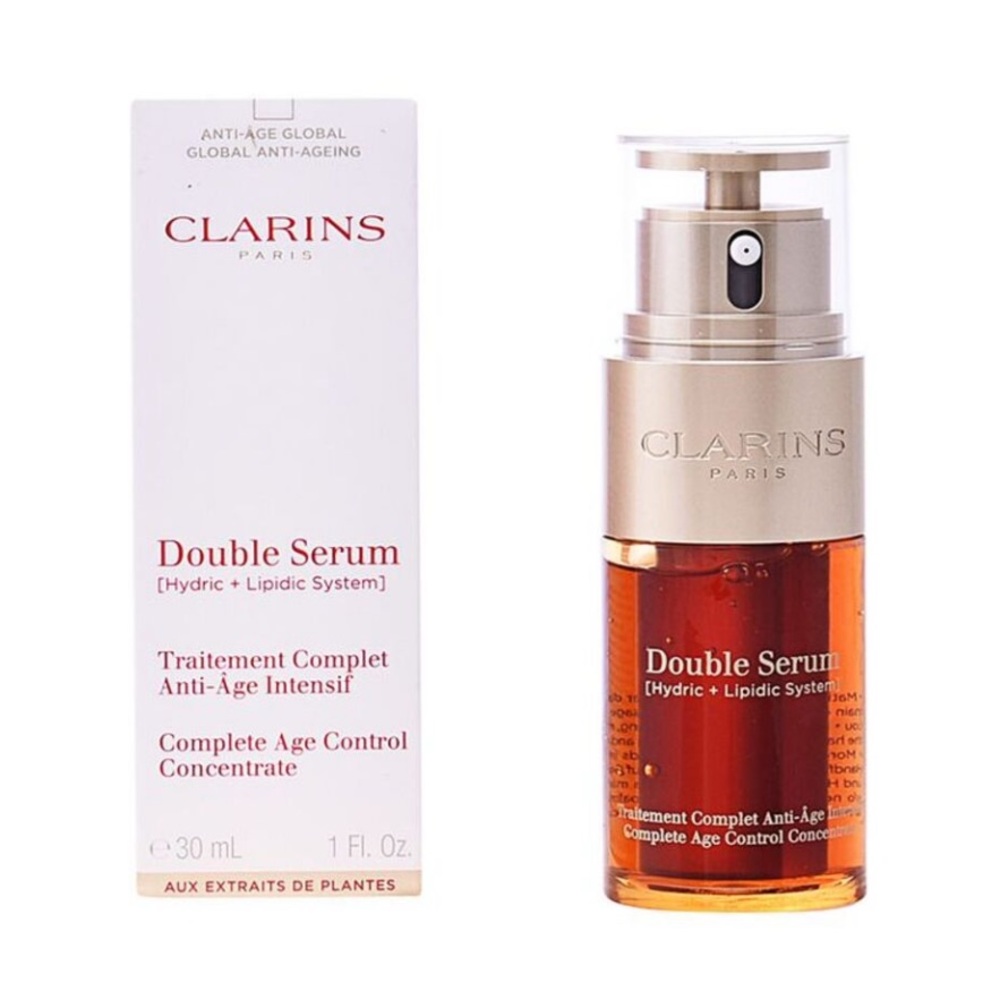 CLARINS Double Serum [Hydric + Lipidic System] Complete Age Control Concentrate